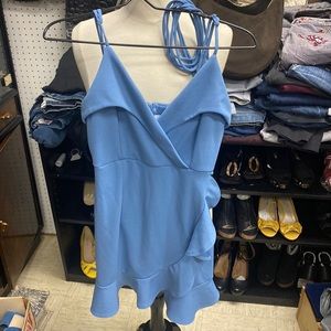 Lucy In The Sky Blue Dress -Sz M